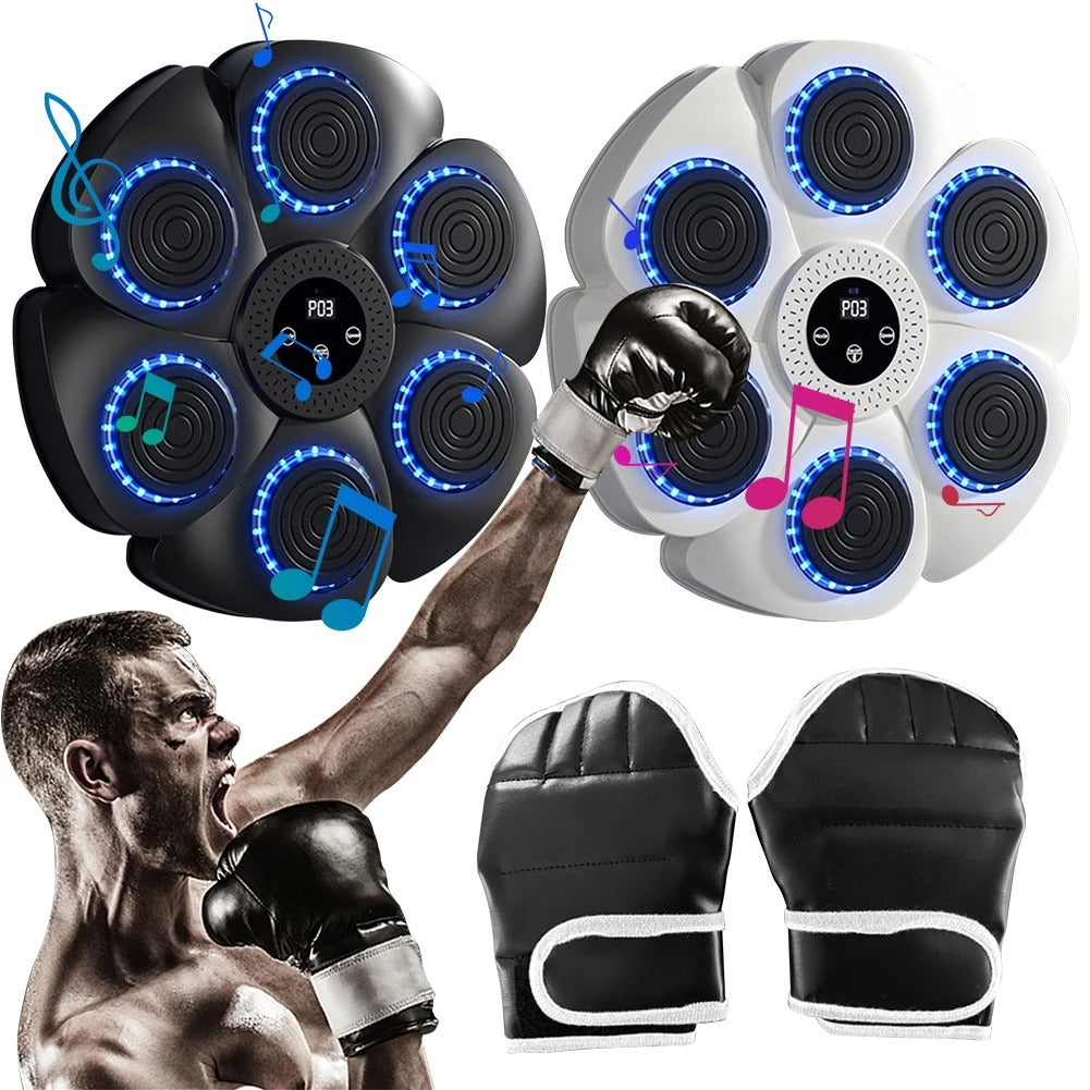 Music Boxing Machine Smart Bluetooth-Compatible Boxing Machine Wall Mounted Workout Boxing Target Machine