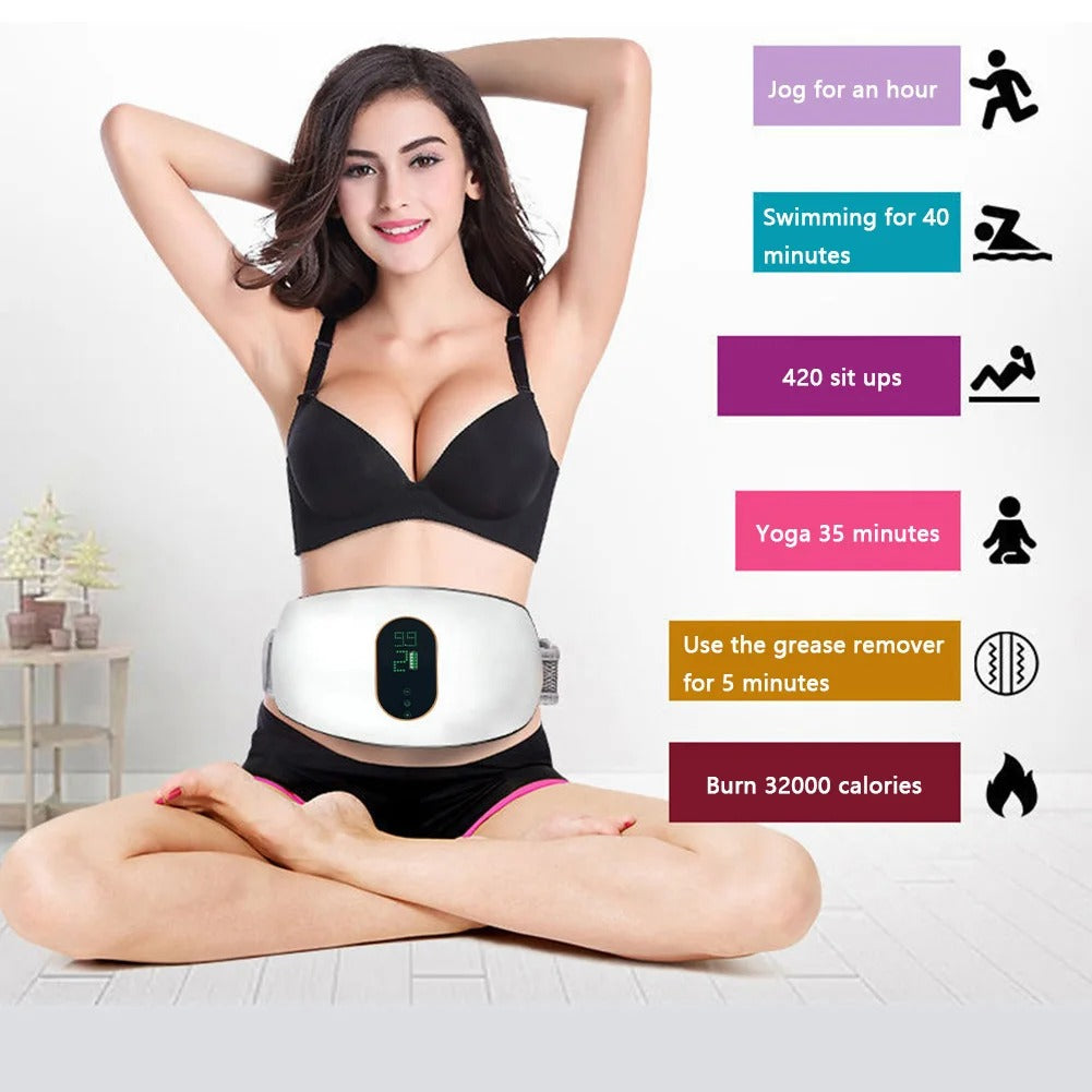 Electric Slimming Machine Weight Loss Lazy Big Belly Body Thin Fat Burning Abdominal Massage Body Shaping Massager